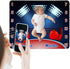 Boxing Theme Baby Monthly Milestone Blanket, 48x40in Soft Flannel, Arena Lights Backgrounds, Newborn Mom Gifts, Boy Baby Shower Age Growth Tracker...